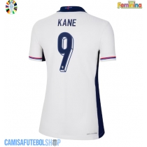 Camisa de time de futebol Inglaterra Harry Kane #9 Replicas 1º Equipamento Feminina Europeu 2024 Manga Curta